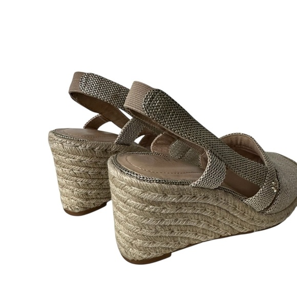 Ralph Lauren Penelopie Wedge Slingback Espadrille Sandals, 6 - Picture 8 of 10